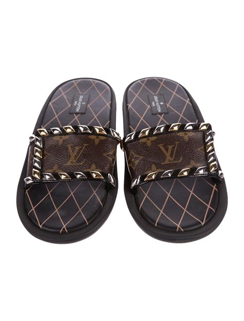 lv rubber slides|Women's Mules & Slides .